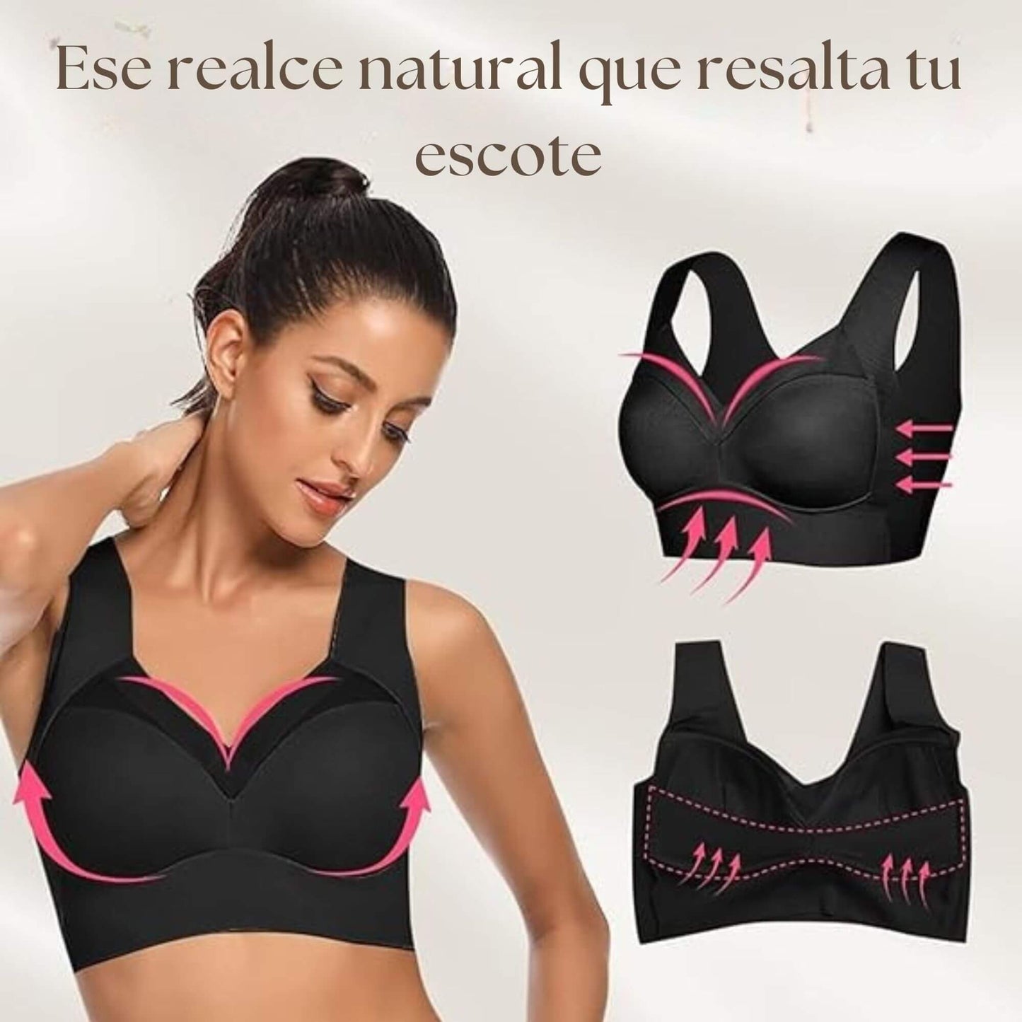 ✨Invisible, cómodo y con soporte real… Ahora en Pack de 2 Breeze Lift™ 💖