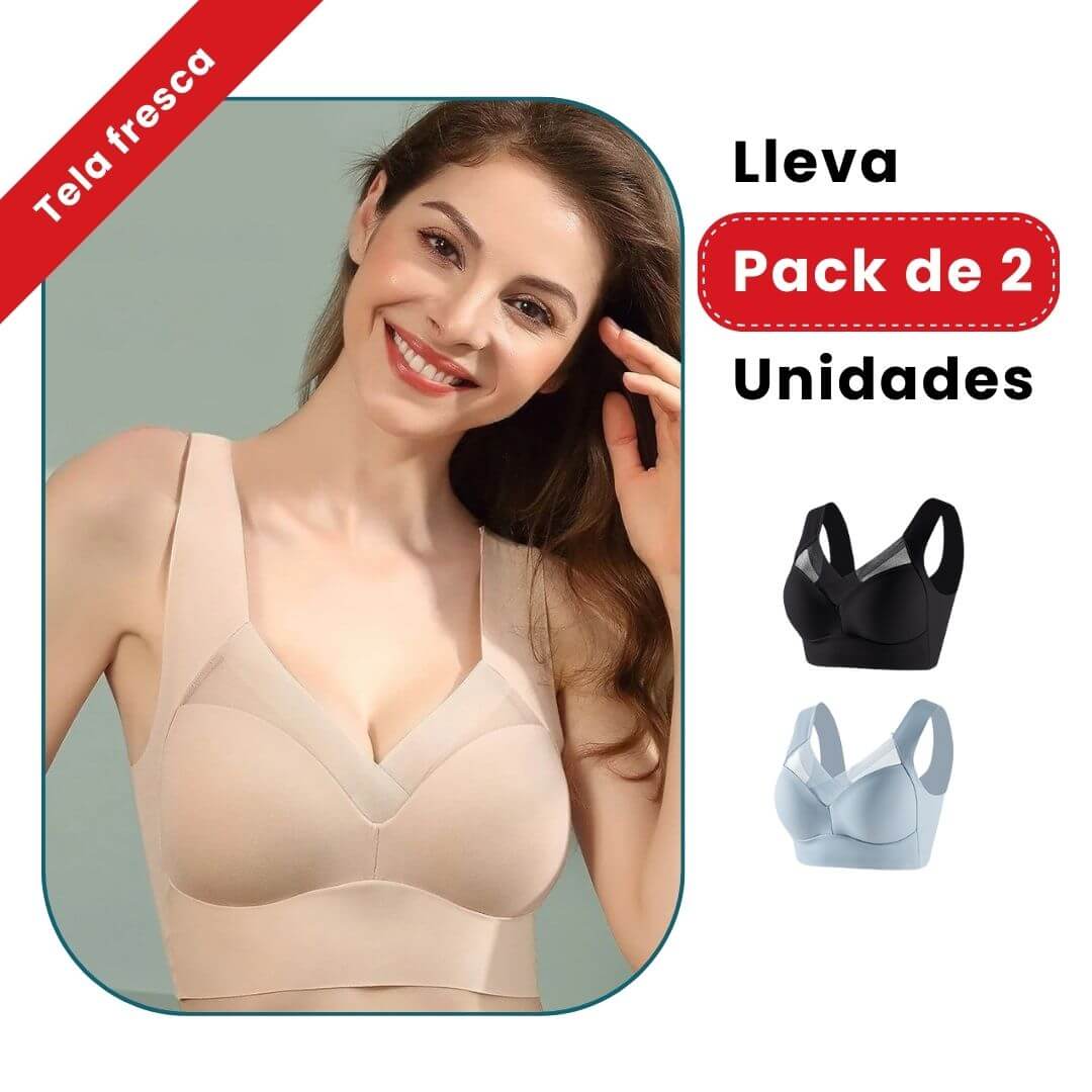✨Invisible, cómodo y con soporte real… Ahora en Pack de 2 Breeze Lift™ 💖