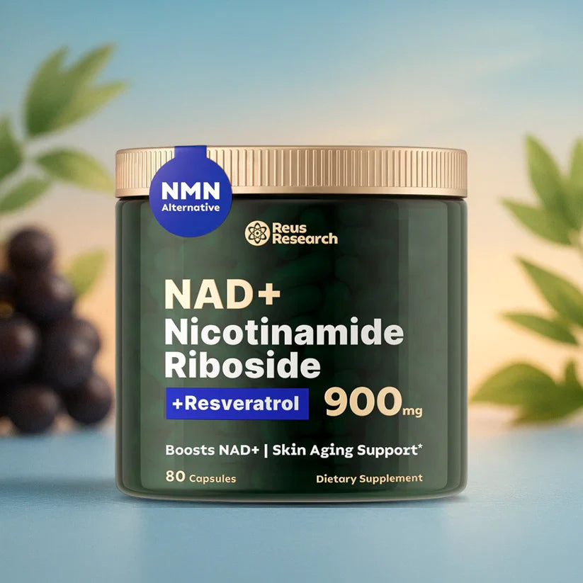 Reus Research | NAD+ para Antienvejecimiento, Energía y Concentración
