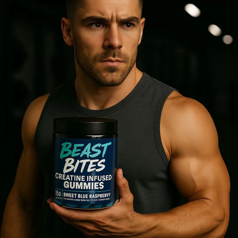 BEAST BITES💥CREATINA MONOHIDRATADA EN GOMITAS🏋️