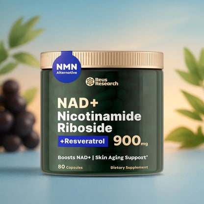 Reus Research | NAD+ para Antienvejecimiento, Energía y Concentración