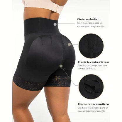 🔥 Define tu cintura y realza tus curvas sin esfuerzo | SlimCurve® SIN COSTURA COLOR NEGRO
