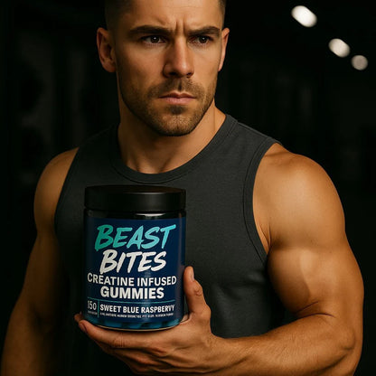 BEAST BITES💥CREATINA MONOHIDRATADA EN GOMITAS🏋️